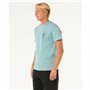 T-shirt à manches courtes homme Rip Curl Search Icon Tee Bleu
