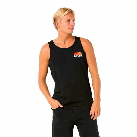 Débardeur Homme Rip Curl Casual Revival Peaking Tank Noir