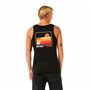 Débardeur Homme Rip Curl Casual Revival Peaking Tank Noir