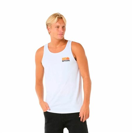 Débardeur Homme Rip Curl Casual Revival Peaking Tank Blanc