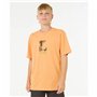 T shirt à manches courtes Enfant Rip Curl Raw Energy Frame Tee Orange