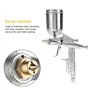 Pistolet Pulvérisateur, Buse Professionnelle 0,5 Mm 125 Ml Mini Pistolet Pulvérisateur Pneumatique pour Réparation de Peinture d
