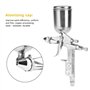 Pistolet Pulvérisateur, Buse Professionnelle 0,5 Mm 125 Ml Mini Pistolet Pulvérisateur Pneumatique pour Réparation de Peinture d