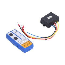 IDWT Télécommande sans Fil de remorque à Benne basculante, kit de télécommande de treuil de télécommande d'indicateur visuel pou IDWT Télécommande sans Fil de remorque à Benne basculante