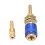 Coupleur de connecteur rapide de gaz et d'eau M6 déconnecter les fournitures industrielles pour raccord de torche de soudage MIG