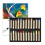 Sennelier Pastels à Huile 24 Couleurs Paysage - Made in France et 1 Cartes Postales