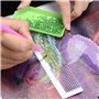 Règle de peinture au diamant, bricolage strass broderie peinture règle Dot perceuse accessoire outil pour bricolage diamant pein