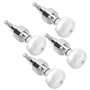 4Pcs Accordage Banjo Mécaniques HA106 Banjo Accordeur de Machine à Engrenages Banjo Pegs Perles de Musique d'accordage de banjo