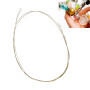 Dauerhaft Fil à souder en cuivre doré , Bijoux en Fil d'or résistant au ternissement Faisant du Fil de cuivre , pour Le soudage 