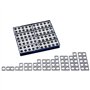 Numicon: Box of 80 Numicon Shapes (Grey)
