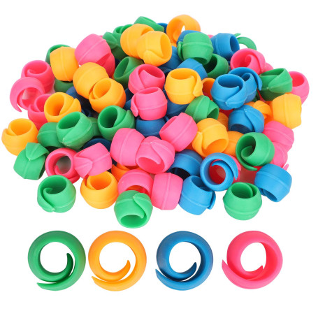 Oumefar 100 Pièces Porte canette Clip