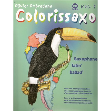 Colorissaxo Vol 1 "saxophone latin balad"
