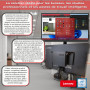 Lenovo Ordinateur 27 pouces Core i7 jusqu'à 3,80 GHz 32 Go Ram 1000 Go SSD Win 11 Pro Office 2021 Pro DvD RW Garantie 36 mois