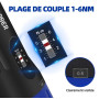 BINGCOBBER Clé tournevis dynamométrique 1-6 Nm Jeu de clés dynamométriques pour la réparation de vélo avec porte-embouts