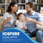 ICEPURE Filtre à eau pour réfrigérateur Compatible Avec Samsung DA29-10105J, DA29-10105J HAFEX/EXP, DA99-02131B, WSF-100, EF9603