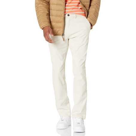 Amazon Essentials Pantalon Chino Extensible, Style décontracté, Coupe Slim Homme