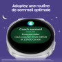 Samsung Galaxy Watch8, Montre Connectée, Coach Running, Coach Sommeil, Galaxy AI, Bluetooth, 40mm, Argent, Chargeur Secteur Rapi