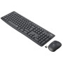Logitech MK295 Souris Clavier sans Fil, Souris sans Fil Noire, Clavier AZERTY Français, Récepteur USB Unifying + Logitech Desk M