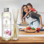Recharge Diffuseur de Orchidée-Jasmin 200ml - Parfum Floral - Fraîche et Durable Arôme - Desodorisant Maison - Assainisseurs de
