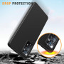 HQ-CLOUD® Coque Silicone NOIR Mat Pour XIAOMI REDMI NOTE 11 4G + 2 Verre trempé Film Protection écran - Anti Rayures - Ultra Rés