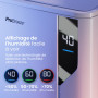 Pro Breeze Déshumidificateur d Air 20L/Jour - Deshumidificateur économe en énergie avec Mode Séchage des Vetements, Capteur et i