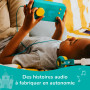Lunii - Pack de Voyage Ma Fabrique à Histoires Verte et Son Casque - Boîte à Histoires avec Casque Audio Enfant - Livre Audio de