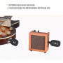 Système de guitare sans fil A8-2 UHF Audio Émetteur récepteur sans fil pour guitare acoustique, basse, violon, clavier, instrume