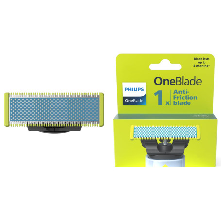 Philips OneBlade First Shave lame, pour tous les modèles OneBlade et OneBlade Pro, pour peau très sensible du visage, 1 pièce (m