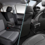 Accoudoir Central de Voiture Universel, Accoudoir de Voiture Réglable, Console Centrale Noire, Boîte de Rangement pour Rembourra