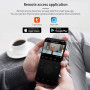 SHIWOJIA Camera Surveillance Exterieur WiFi 5MP Tuya, Caméra Extérieure WiFi Smart Life, Détection de Mouvement, Audio Bidirecti