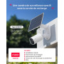 Tapo 2K(3MP) Caméra de Surveillance WiFi Extérieure sans Fil avec Panneau Solaire, Testé par Cnet 4 étoiles, Autonomie jusqu'à 1