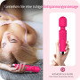 Vibromasseurs Feminin Sex Toýs Femme Clitoridien,20 Modes de Vibration et 8 Vitesses de Vibration Sex Toys, Masseur Sans Fil Go