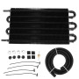 Leapiture Kit de Refroidissement d'huile Moteur de Transmission à 6 rangées de Voiture, radiateur de Refroidissement Universel à