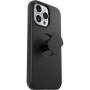 OtterBox OtterGrip Symmetry Series Coque pour iPhone 14 Pro Max – Noir, poignée intégrée, Coque élégante, se clipse sur MagSafe,