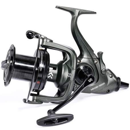 Sougayilang ME430 Moulinet de pêche à la carpe, 11000/12000 grande capacité de ligne, moulinet de pêche à la carpe 13 + 1BB liss