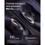 SHOKZ OpenDots ONE Casque à oreilles libres, Audio Dolby Premium, Écouteur à Clip 6,5 g, Bluetooth 5.4, sans Fil avec Micro, Cha