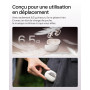 SHOKZ OpenDots ONE Casque à oreilles libres, Audio Dolby Premium, Écouteur à Clip 6,5 g, Bluetooth 5.4, sans Fil avec Micro, Cha