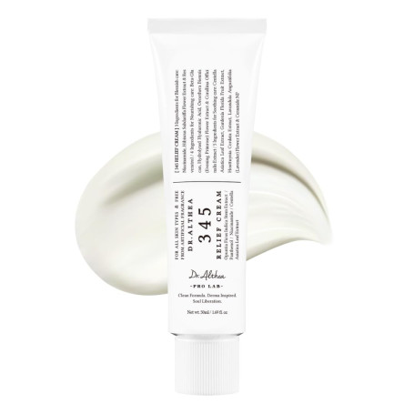 Dr. Althea 345 Relief Cream, Gel Crème Hydratant à la Niacinamide et au Panthénol pour Peaux Sensibles, 50 ml