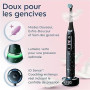 Oral-B Pack Brosse A Dents Electrique iO10 et Brossettes Ultimate Clean, ORIGINALES, Lot De Manche Oral B Noir avec Un Embout Ro