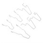 Pince de Phare de Voiture, 6 Pinces pour H1/H3/H4/H7, Pince à Ressort de Lampe Frontale en Acier, clips de fixation, pour phare 