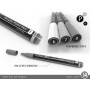 Lot de 22 stylos à peinture acrylique Pro Color Series assortis, pointe extra fine 0,7 mm pour peinture sur rocher, verre, tasse