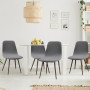 Lydevo Housse de Chaise Scandinave Extensible Lot de 6 Moderne Housse de Salle à Manger Lavable Universel Couverture de Cuisine
