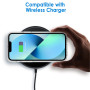 JETech Coque pour iPhone 13 6,1 Pouces, Anti-Jaunissement étui de Protection Transparente Antichoc, Housse Anti-Rayures (HD Clai