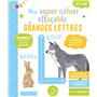 Mon super cahier effaçable - Grandes lettres - De la Petite à la Moyenne section 3-4 ans
