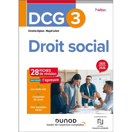 DCG 3 - Droit social - Fiches 2025-2026