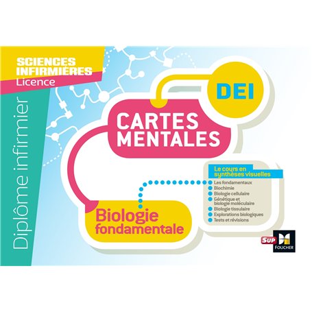 Diplôme Infirmier - DEI - Cartes mentales - Biologie fondamentale