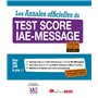 Les Annales officielles du Test Score IAE-Message 2025 25,44 €