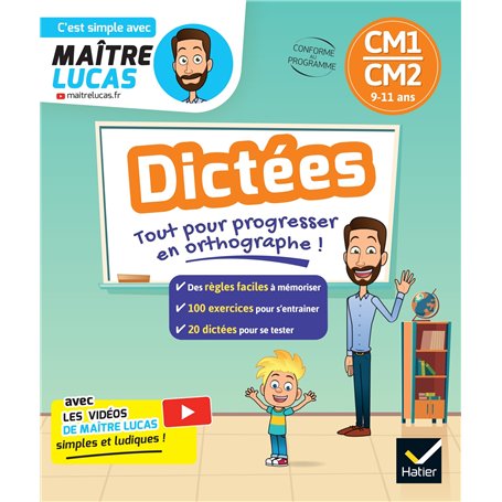 Dictées CM1-CM2 - 10-11 ans