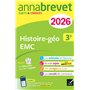 Annales du brevet 2026 - Annabrevet Histoire-géographie EMC 3e - Nouveau brevet