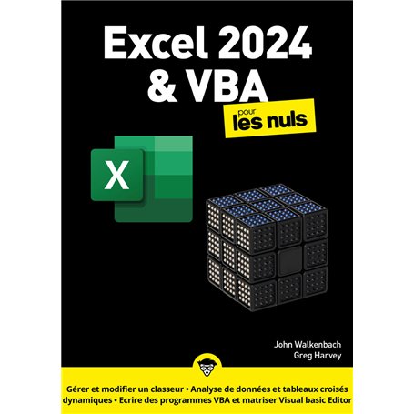 Excel 2024 & VBA pour les Nuls